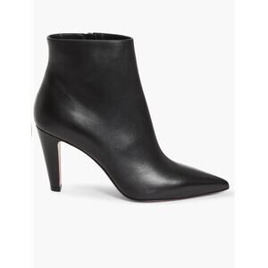 CHRISTIAN LOUBOUTIN Vibella 85 Black Leather ankle boots NWT Size 35.5